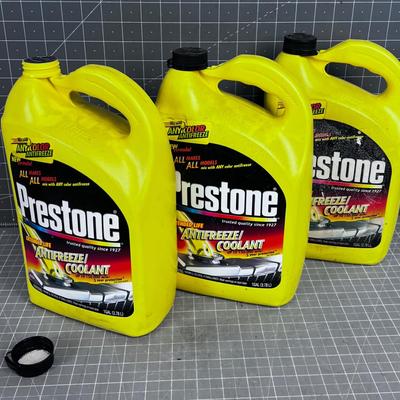 (3) Prestone  Antifreeze