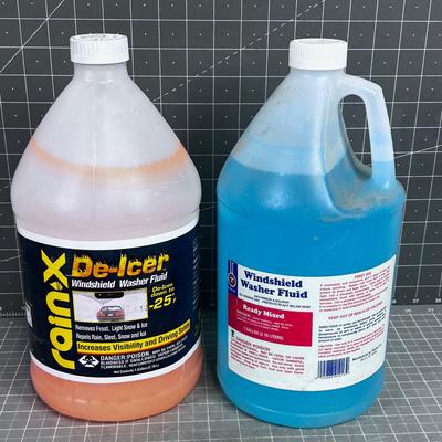 2 Jugs of Window Washing Fluid