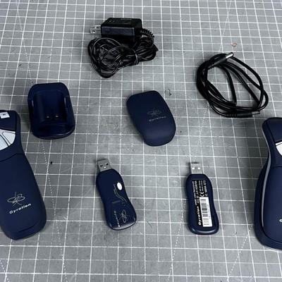 (2) GYRATION Wireless Optical Air Mouse 