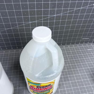 2 - Half Gallons of Ammonia (Sealed)