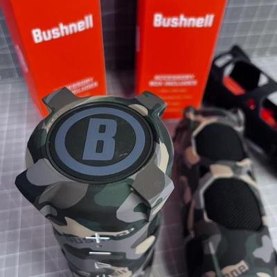 2 BUSHNELL Blue Tooth Speakers 