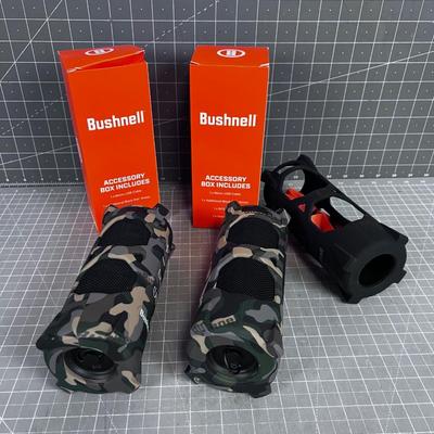 2 BUSHNELL Blue Tooth Speakers 