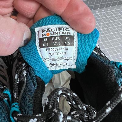 Pacific Mountain Dutton Low Black & Turquoise 