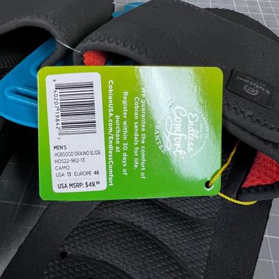 Men's COBAIN Slide Sandals Black 