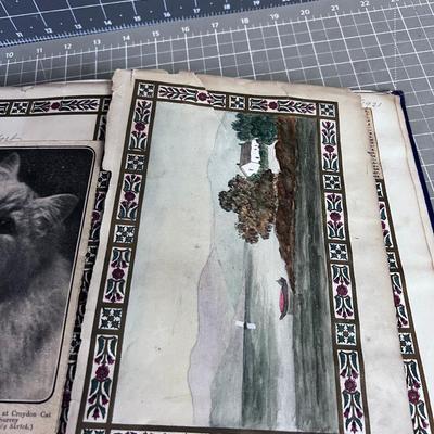 Scrap Book Journal 1880 OLD!!!! WOW! Ogden Utah Area! 