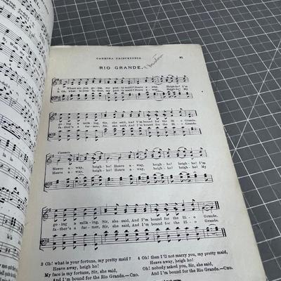 Princeton GLEE Club Hymn Book, Early 1900's 