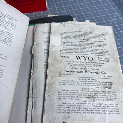 VINTAGE Recipe and Cook Books OLD! 