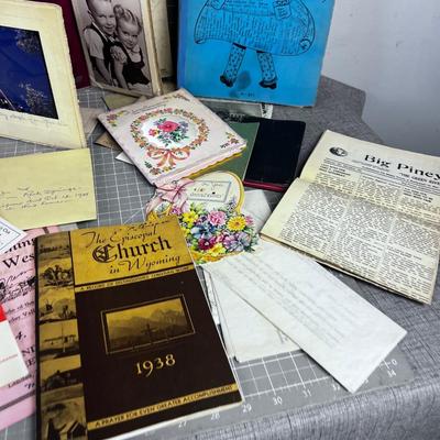 Huge Pile of COLLECTIBLE Paper