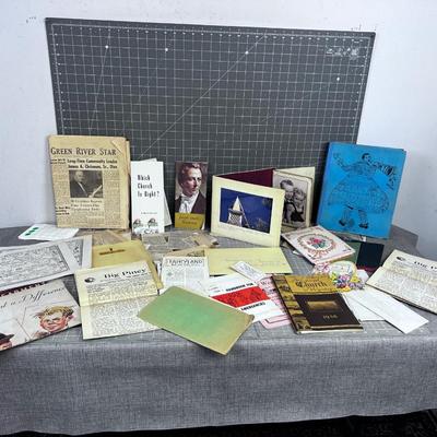 Huge Pile of COLLECTIBLE Paper