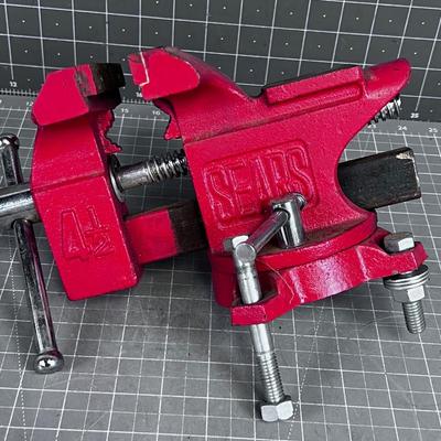 SEARS 4-1/2" Bench Vice 