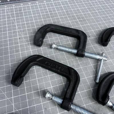 (5) 3" C Clamps 