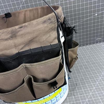 Tool Bucket with Organizer 