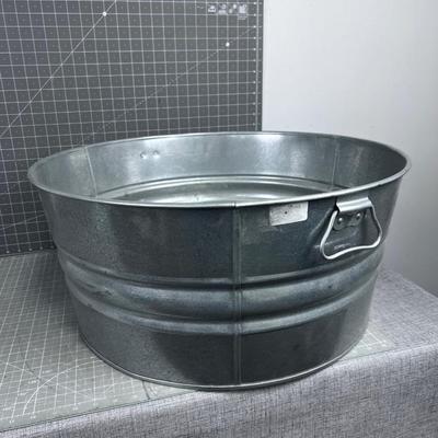 Galvanized Wash Tub 