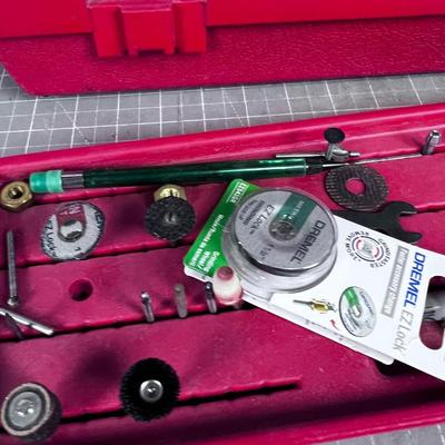 Tool Box With Craftsman Dremel Kit