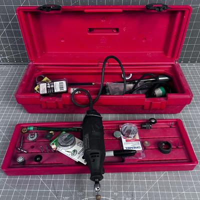 Tool Box With Craftsman Dremel Kit