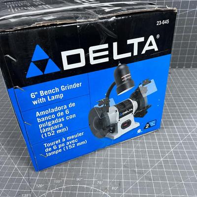 DELTA 6" Bench Grinder New in the Box