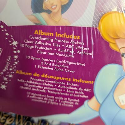 New Disney Photo/Sticker Albums Princesses & Mickey Mouse (G)