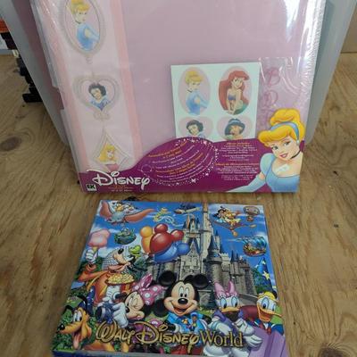 New Disney Photo/Sticker Albums Princesses & Mickey Mouse (G)