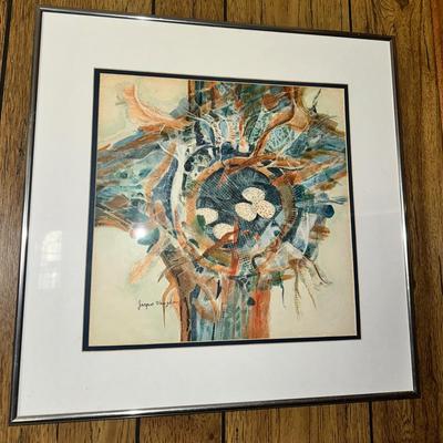 Watercolor, 5 eggs
