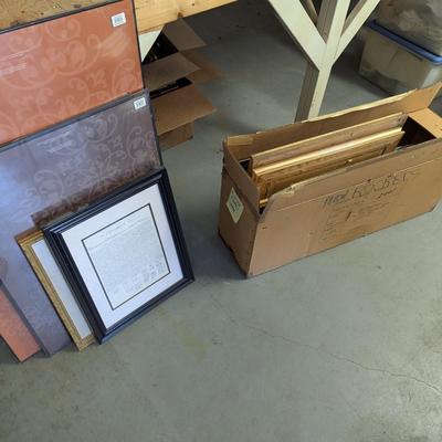 Assortment Of Picture Frames & Poster Frames (G)