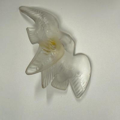Broken Lalique Glass Perfume Bottle - Nina Ricci