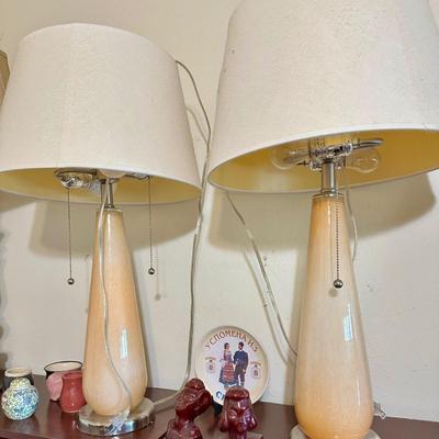 Pair of lamps