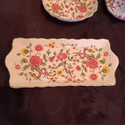 4 PIECES OF OLD FOLEY BONE CHINA FROM STAFFORDSHIRE ENGLAND