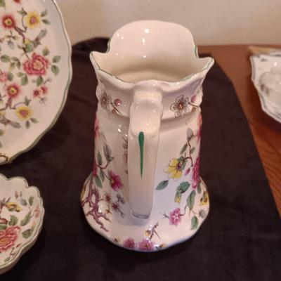 4 PIECES OF OLD FOLEY BONE CHINA FROM STAFFORDSHIRE ENGLAND