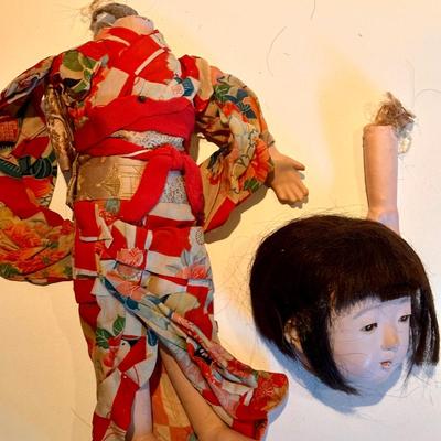 Oriental doll needs work.