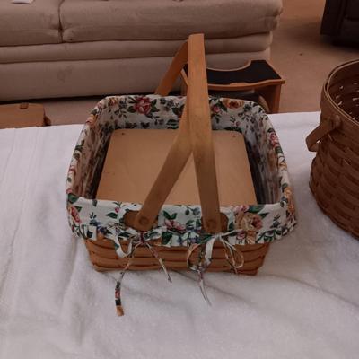 2 LONGENBERGER BASKETS