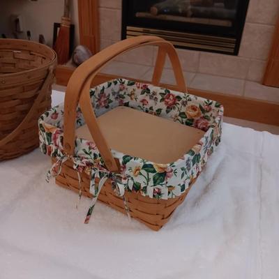 2 LONGENBERGER BASKETS
