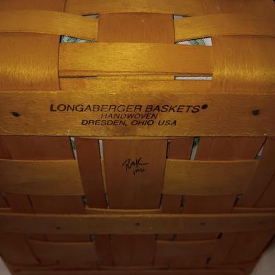2 LONGENBERGER BASKETS