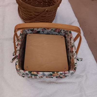 2 LONGENBERGER BASKETS