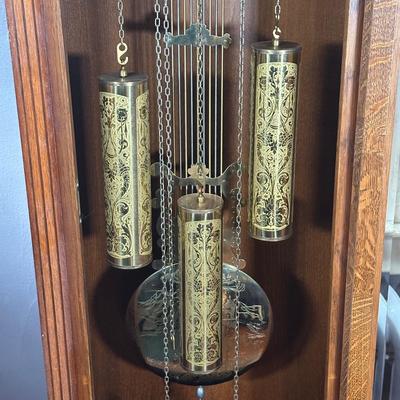 LOT 2L: Vintage Howard Miller Grandfather Clock