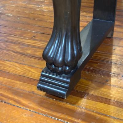 LOT 3: 2 Drawer Marble Top Hall Table