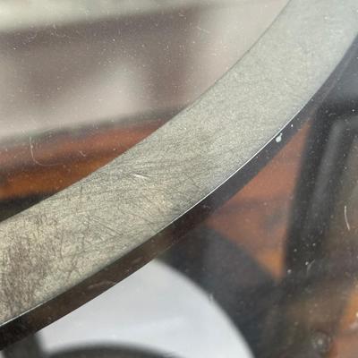 LOT 4L: Two Round End Tables w/ Matching Coffee Table