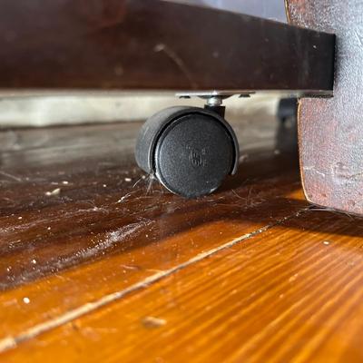 LOT 4L: Two Round End Tables w/ Matching Coffee Table