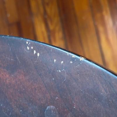 LOT 4L: Two Round End Tables w/ Matching Coffee Table