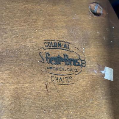 LOT 5L: Vintage S Bent Brothers Rocking Chair