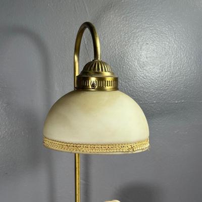 LOT 6D: The Crosa Collection Lady in Garden Table Lamp