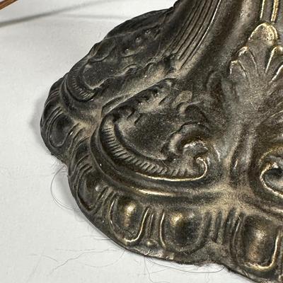 LOT 7D: Stained Glass Tiffany-Style Lamp