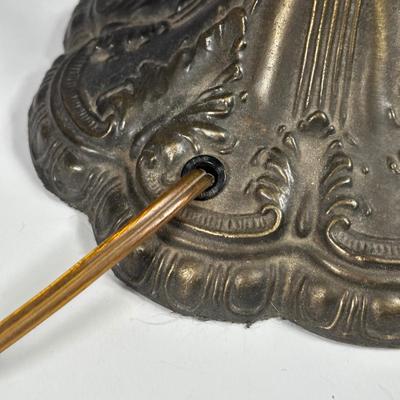 LOT 7D: Stained Glass Tiffany-Style Lamp