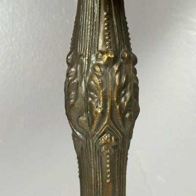 LOT 7D: Stained Glass Tiffany-Style Lamp