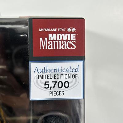 LOT 9D: Mcfarlane Movie Maniacs Rocky 3 Rocky Balboa & Clubber Lang Figures NIB