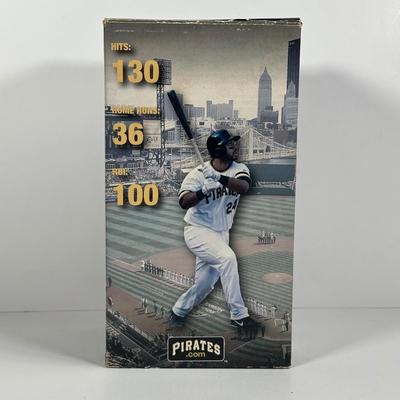 LOT 10D: Roberto Clemente, Adam LaRoche & Pedro Alvarez Bobble Heads In Box