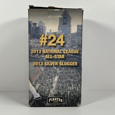 LOT 10D: Roberto Clemente, Adam LaRoche & Pedro Alvarez Bobble Heads In Box