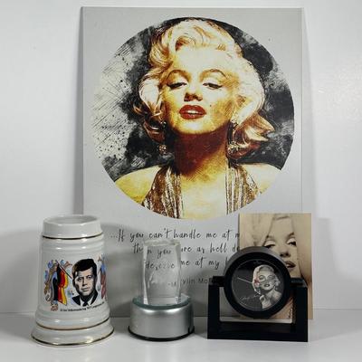 LOT 12D: Marilyn Monroe Decor Collection