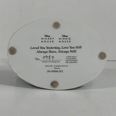 LOT 13D: Three Disney/The Hamilton Collection Figures - You’re My Today & Forever & More