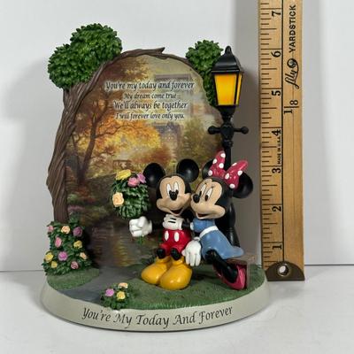 LOT 13D: Three Disney/The Hamilton Collection Figures - You’re My Today & Forever & More