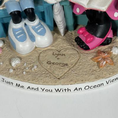 LOT 13D: Three Disney/The Hamilton Collection Figures - You’re My Today & Forever & More